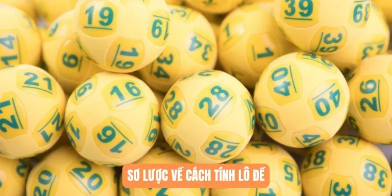 Cách tính lô đề